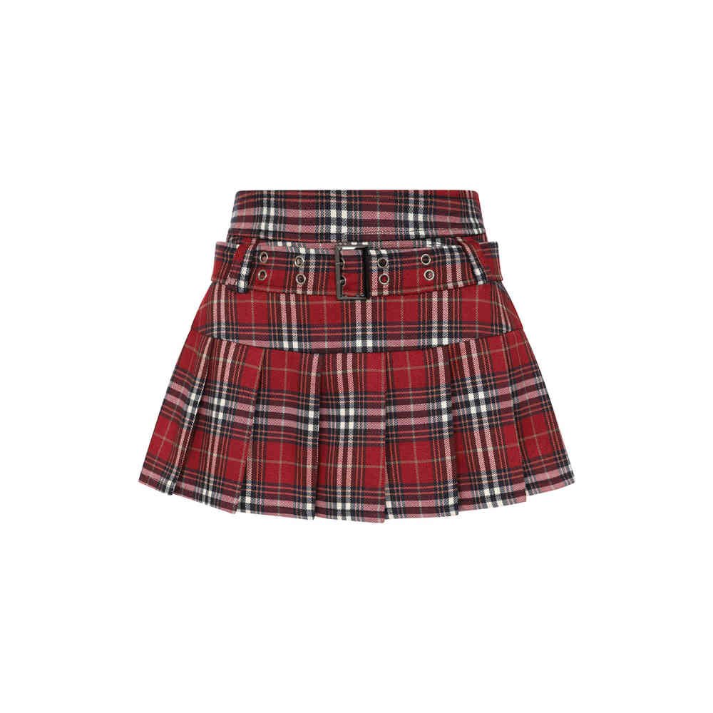 Banned - Just A Girl Kurzer rock - Bordeauxrot